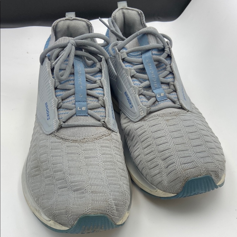 Brooks ricochet Gray and Blue Running Shoes